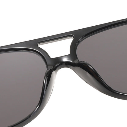 Unisex Techsuit 98061 Sunglasses, UV Protection, Black Gray
