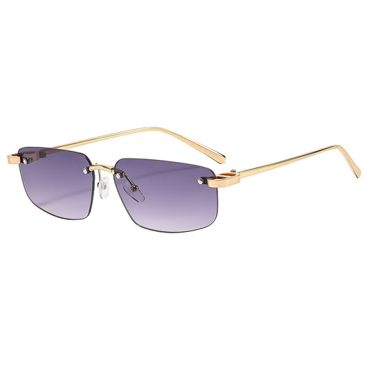 Unisex Techsuit S098 Sunglasses, Gold Purple