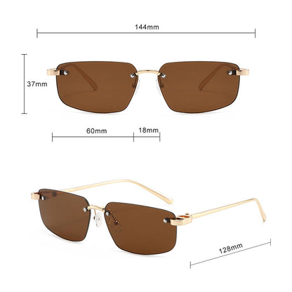 Unisex Techsuit S098 Sunglasses, Gold Pink