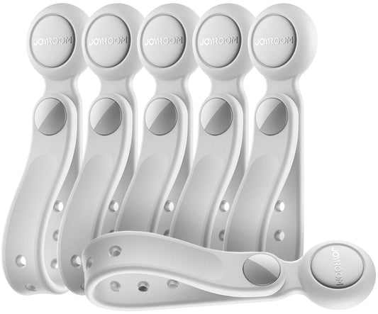 Διοργανωτής Καλωδίων Joyroom JR-ZS422, Μαγνητικός, Σετ 6 Τεμαχίων, Λευκό