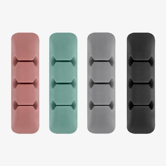 Οργανωτής Καλωδίων Ringke, Σετ 4 τεμαχίων, Διάφορα Χρώματα