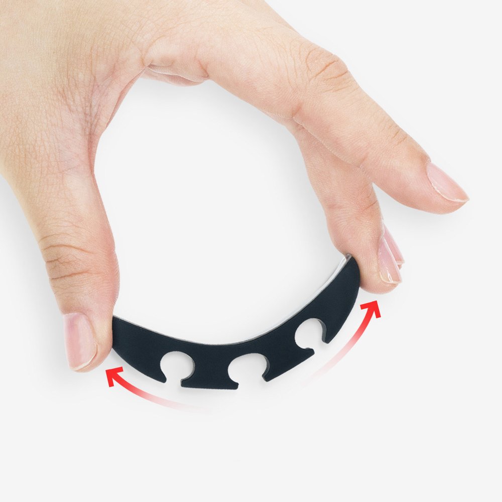 Οργανωτής Καλωδίων Ringke, Σετ 4 τεμαχίων, Μαύρο