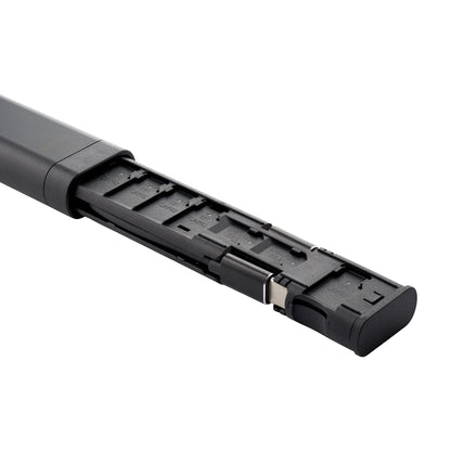Accessory Organizer / Card Reader Qualo QZS-P-01, Black