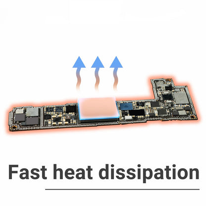 Thermal Conductive Pad 2UUL SC09, 17mm x 15mm x 1.5mm, Set of 50 pieces