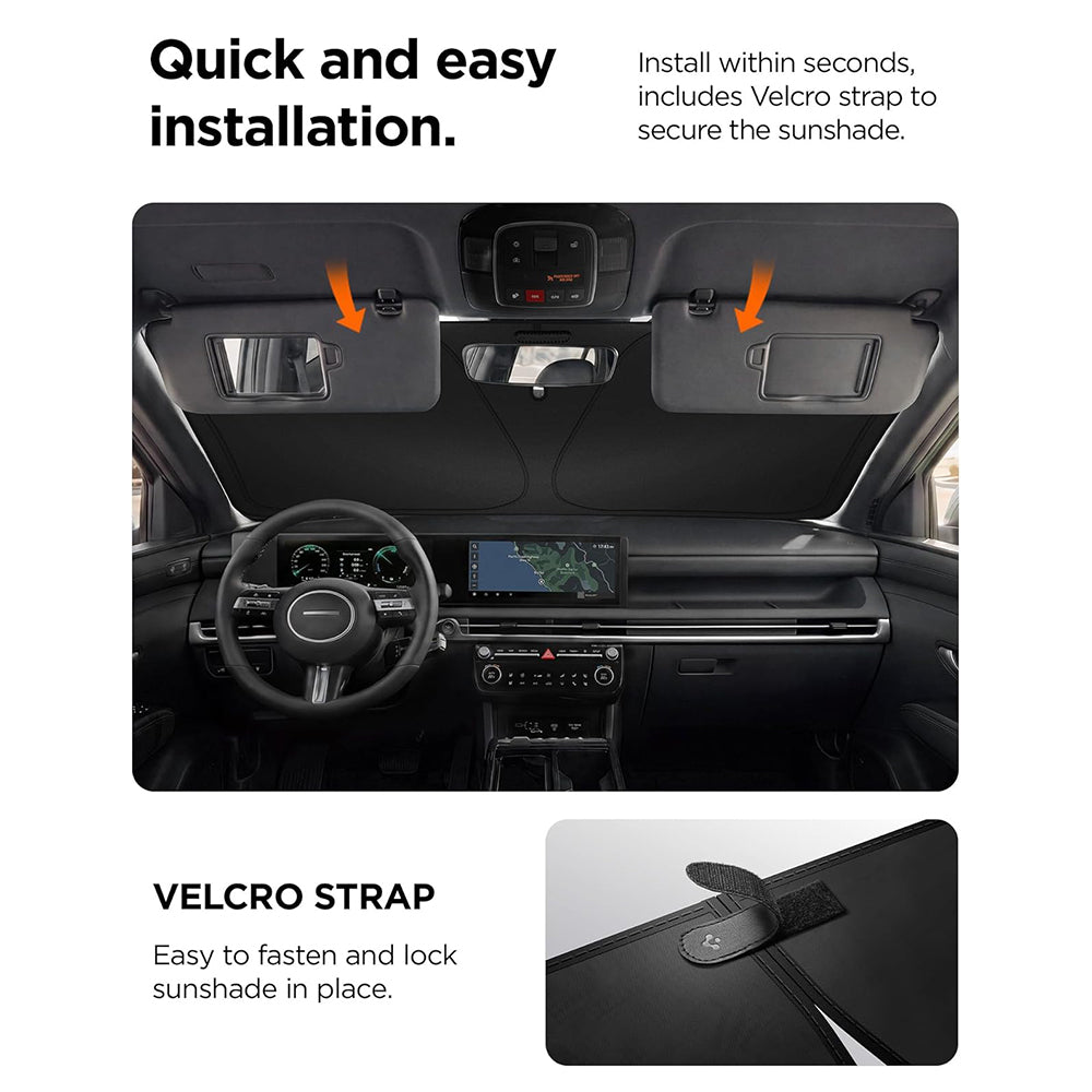 Αυτοκίνητο Παράθυρο Σκίαστρο Spigen UO260, 85εκ x 148εκ ACP11460