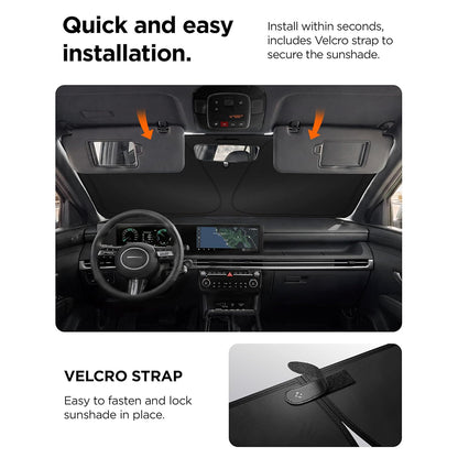 Αυτοκίνητο Παράθυρο Σκίαστρο Spigen UO260, 85εκ x 148εκ ACP11460