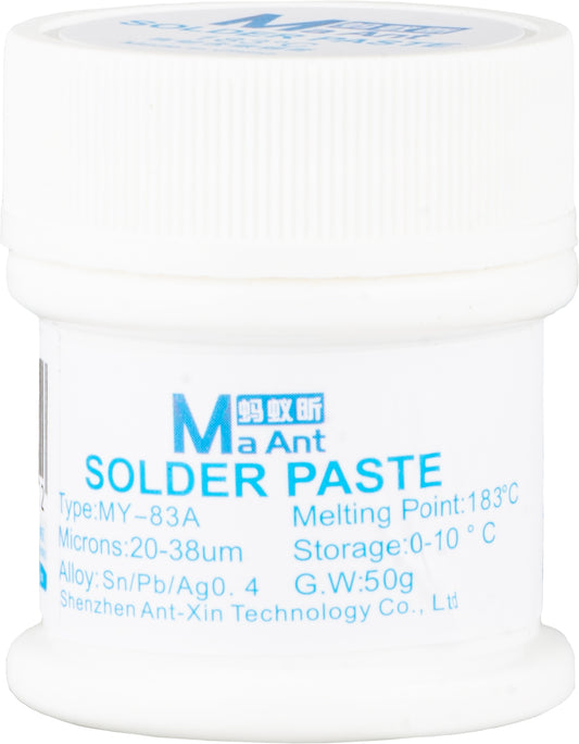Πάστα Φλούδωρ MaAnt MY-83A, 50g, Σημείο Τήξης 183 Βαθμοί