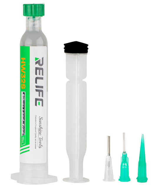 Relife HW32S Flux Paste, Syringe Type