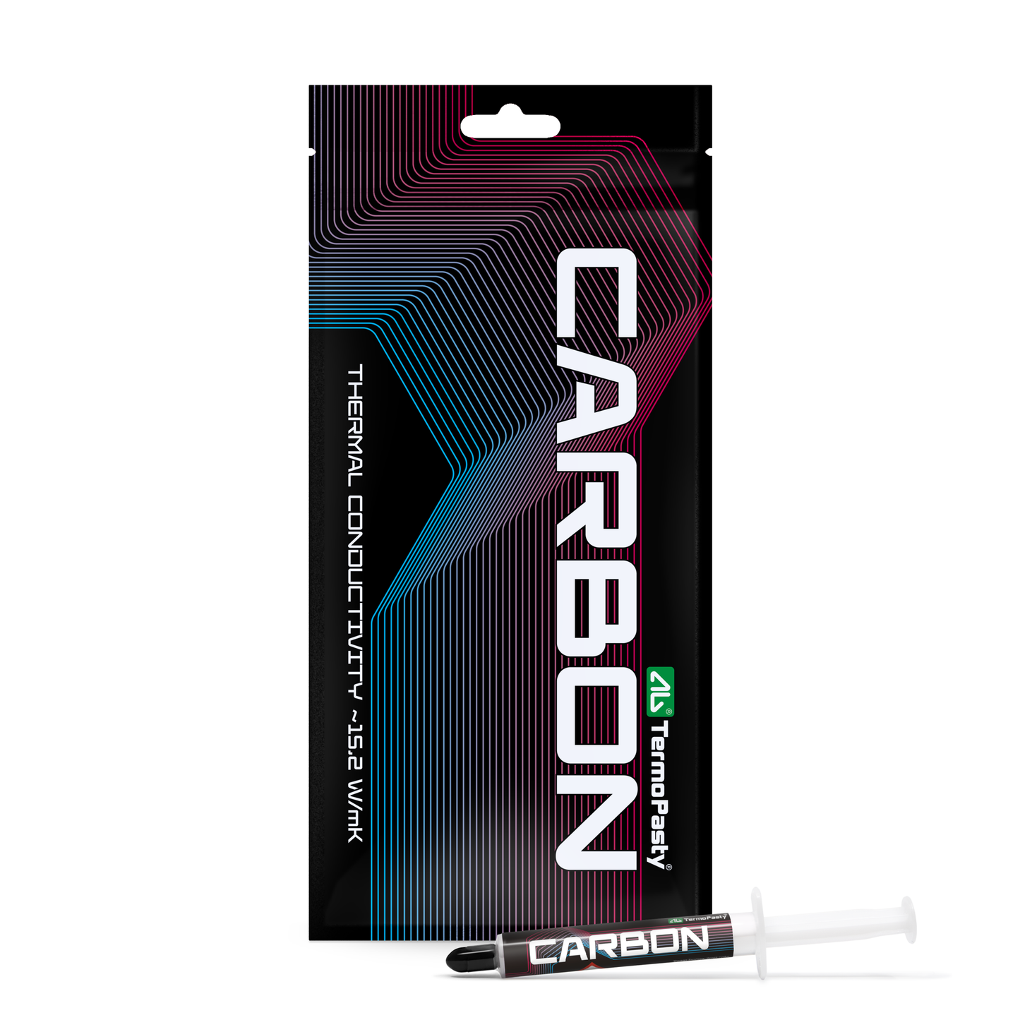 Πάστα Θερμοαγώγιμη AG Termopasty Carbon, Τύπος Σύριγγας, 3g ART.AGT-325