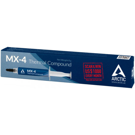 Θερμοαγώγιμη Πάστα ARCTIC MX-4, Τύπος Σύριγγας, 8g ACTCP00008B