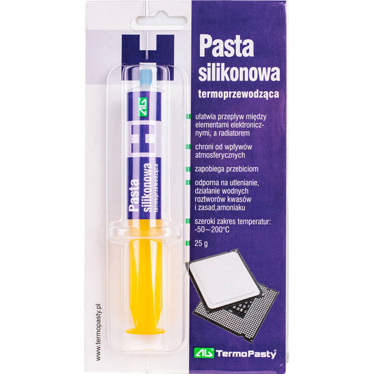 Πάστα Θερμοαγώγιμη AG Termopasty, Τύπος Σύριγγας, 25g ART.AGT-056