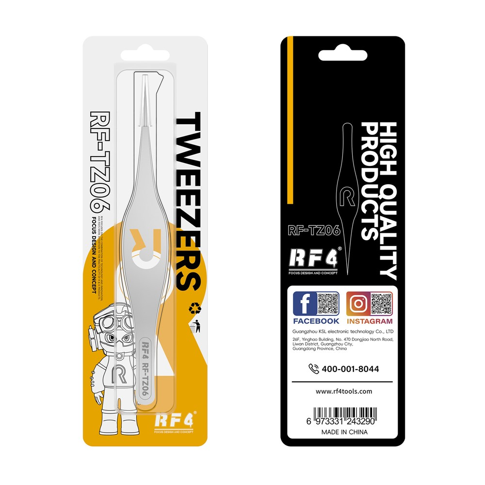 Λεπτή Τσιμπίδα RF4 RF-TZ06