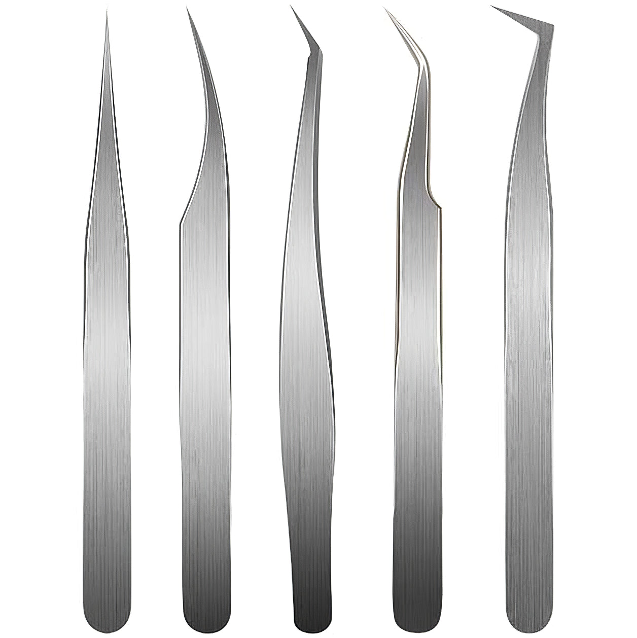 JIMI Home JM-G2305 Tweezers, Set of 5 Pieces