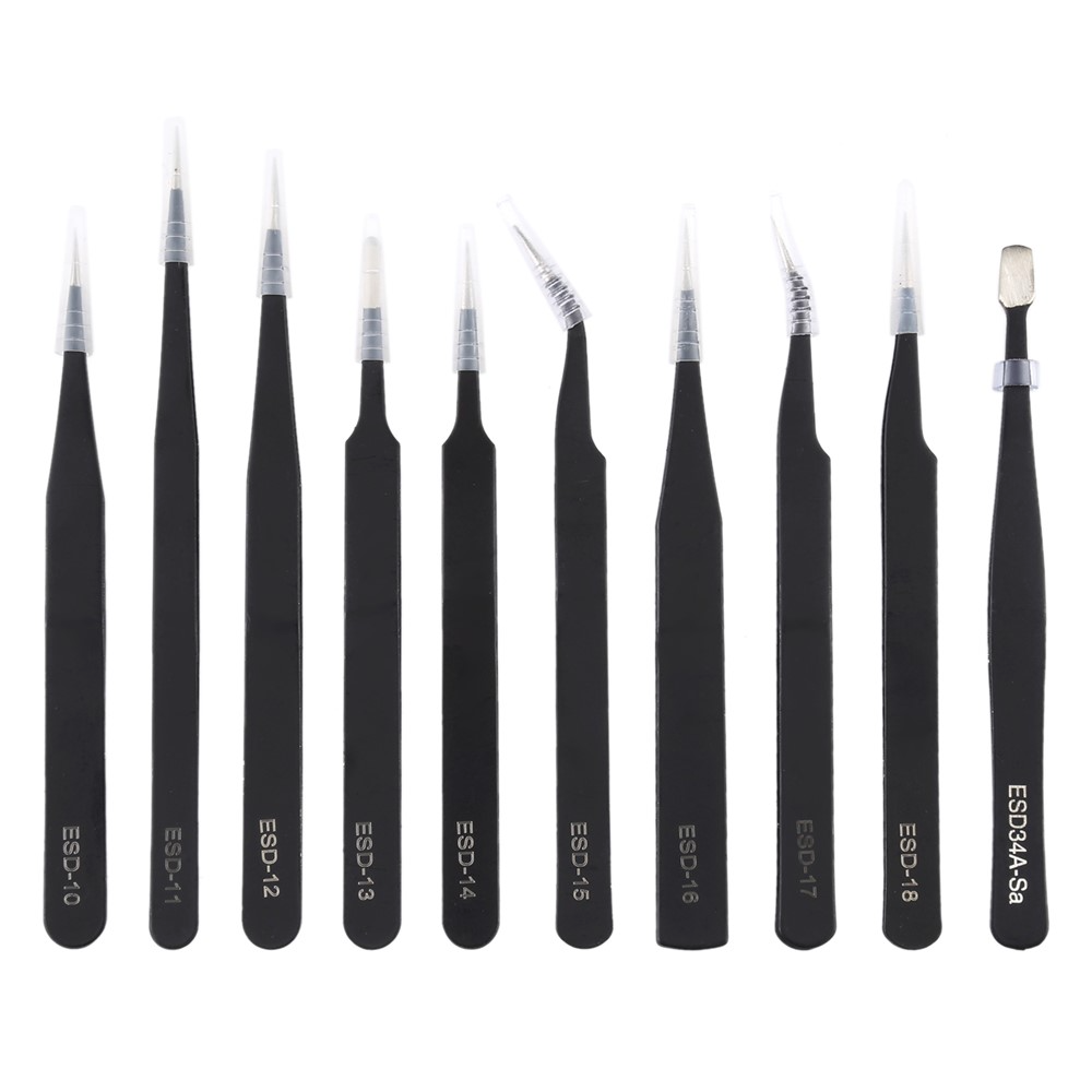 OEM ESD Tweezers, 10in1