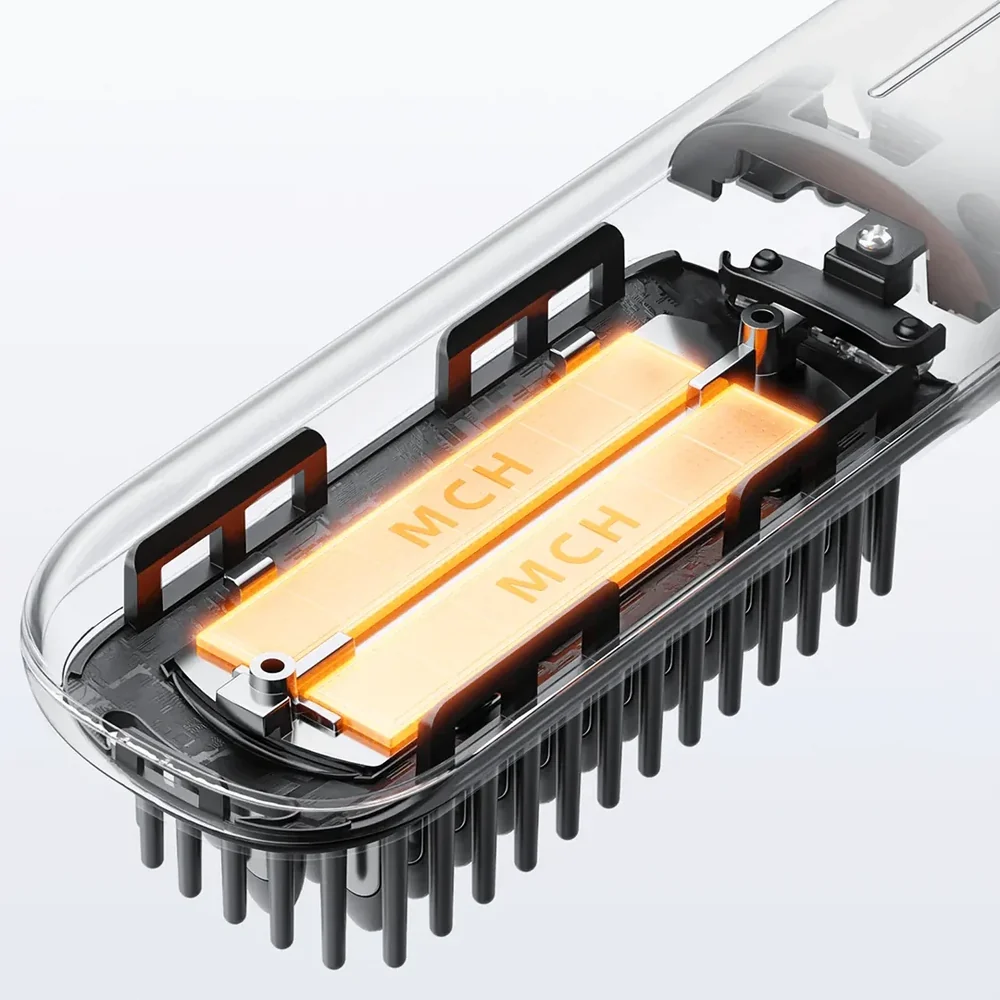 Ηλεκτρική Βούρτσα Xiaomi για Ίσιωμα Μαλλιών, Λευκή BHR07RFEU