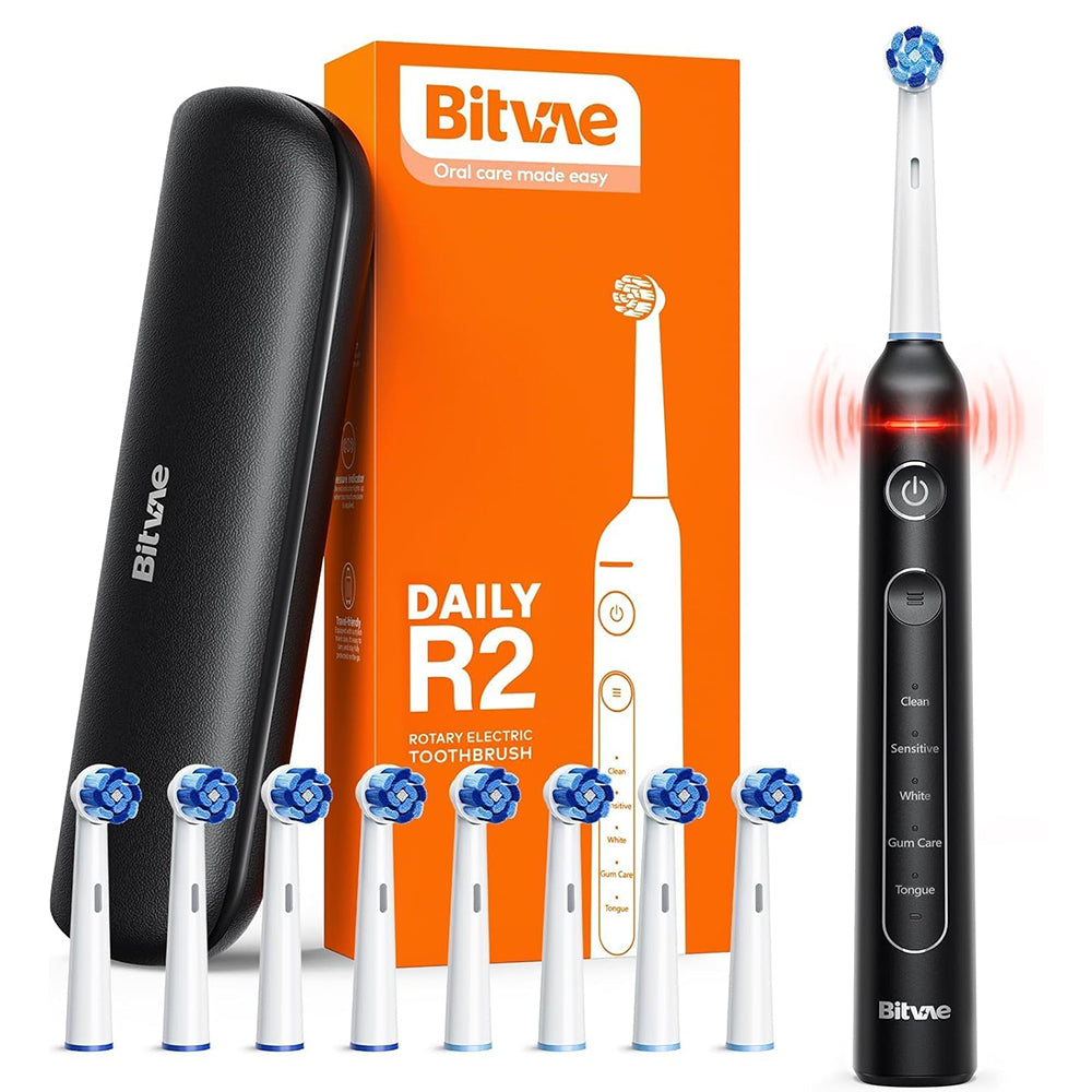 Bitvae R2 Electric Toothbrush, Black