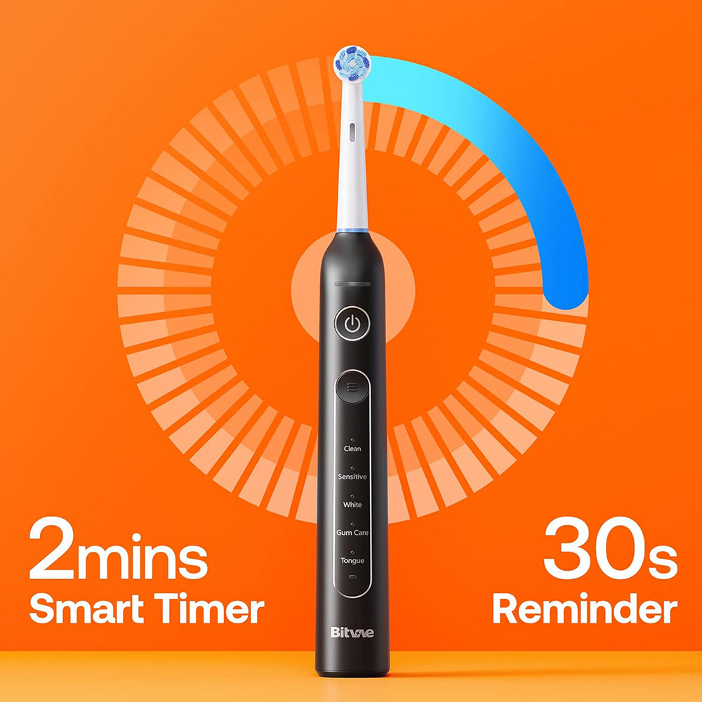 Bitvae R2 Electric Toothbrush, Black