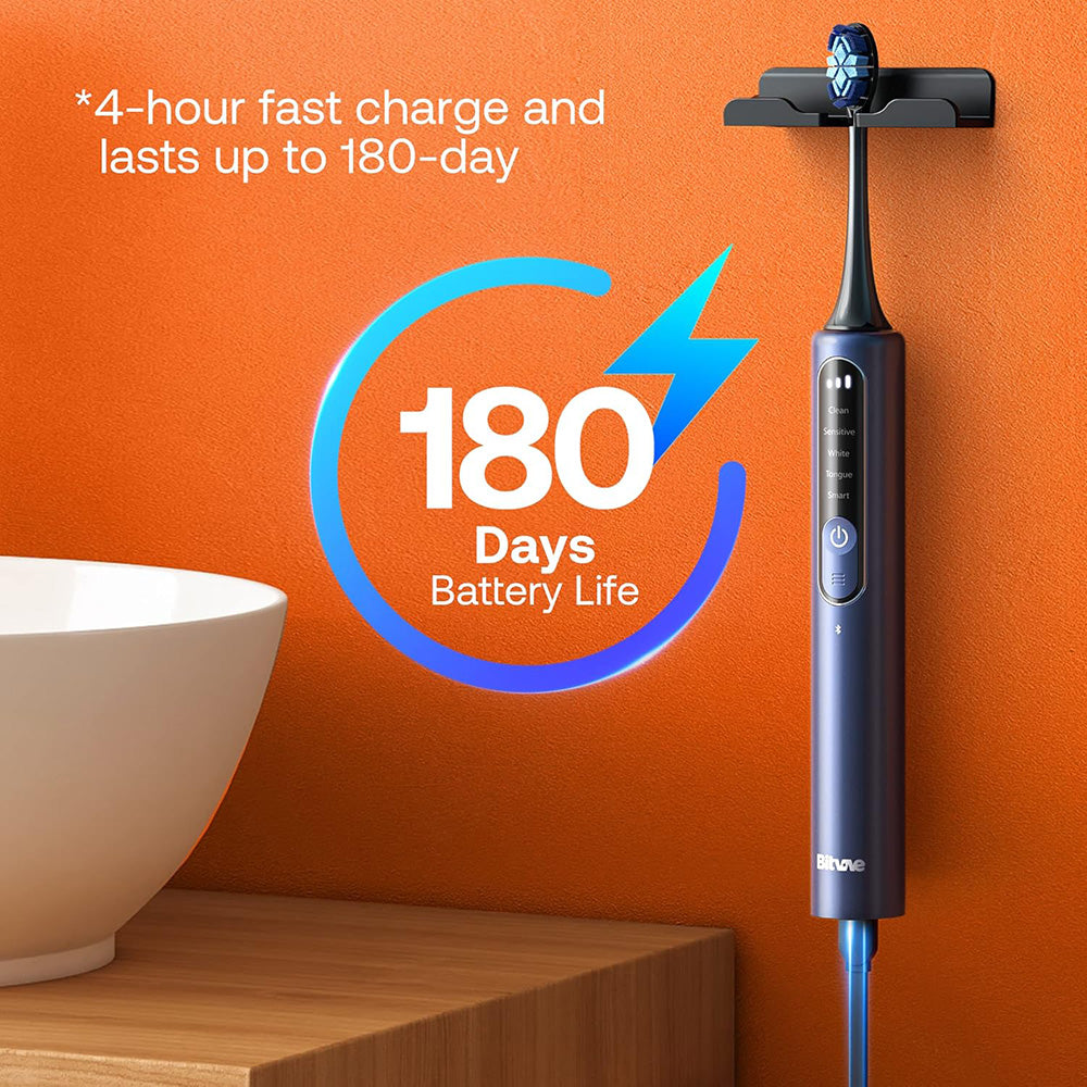 Bitvae S3 Smart Electric Toothbrush, Navy Blue
