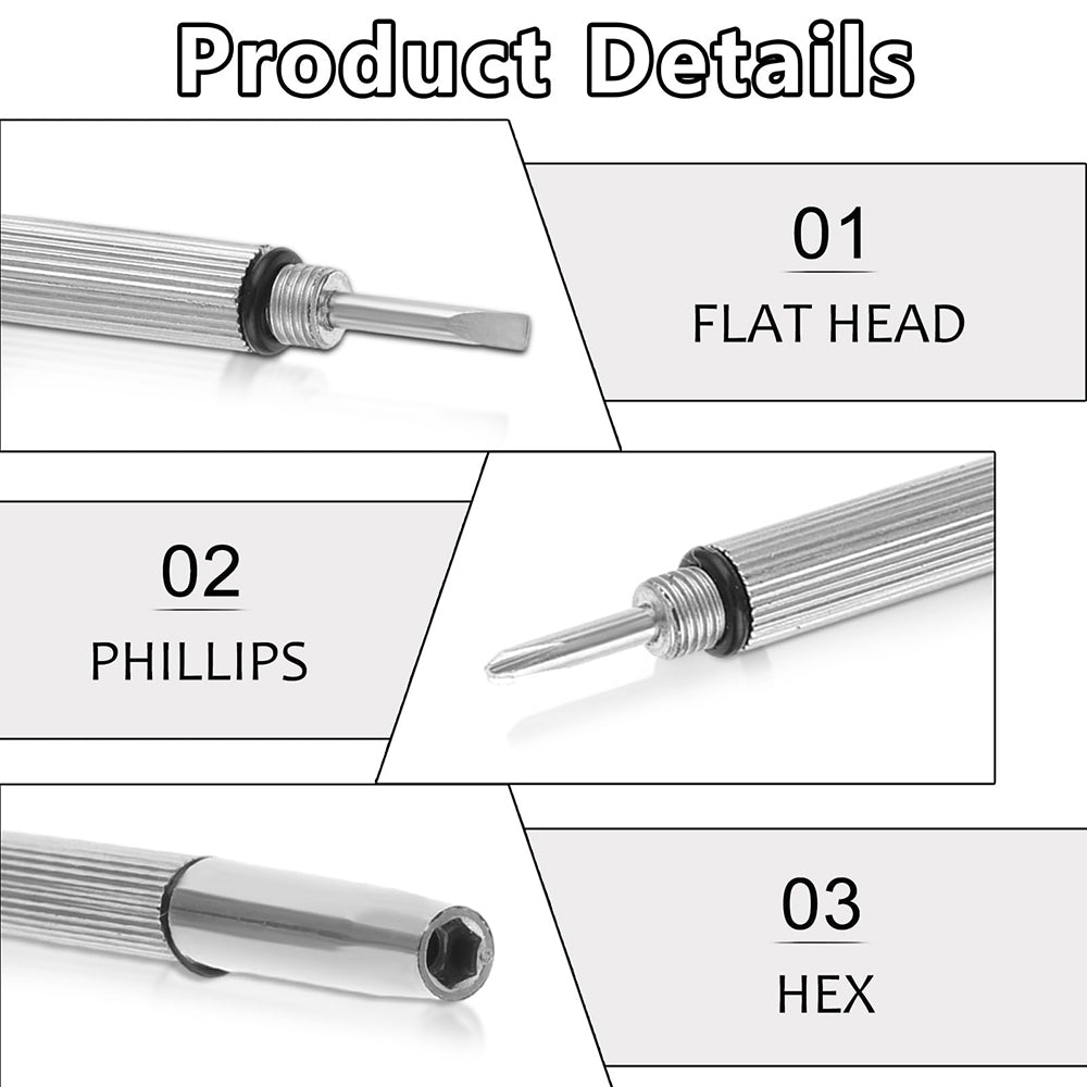 Σιλικονούχα Μαξιλαράκια Γυαλιών και Κατσαβίδι Techsuit ST1, Σετ 10 τεμαχίων, Διάφανα