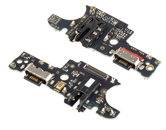 Πλακέτα με Συνδετήρα Φόρτισης - Ήχου - Μικροφώνου Motorola Moto G55, Swap 5P68C28436