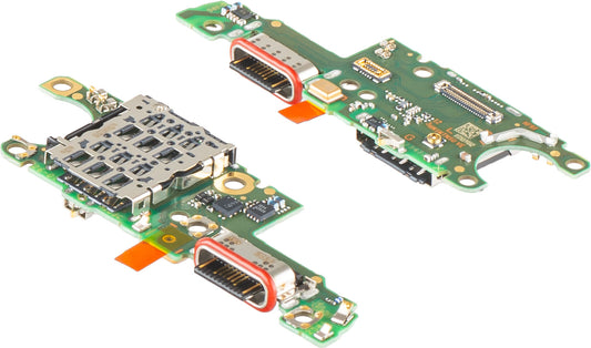 Πλακέτα με Συνδετήρα Φόρτισης - Μικρόφωνο - Μονάδα Ανάγνωσης SIM Honor Magic8 Lite, Service Pack 0235ARVX