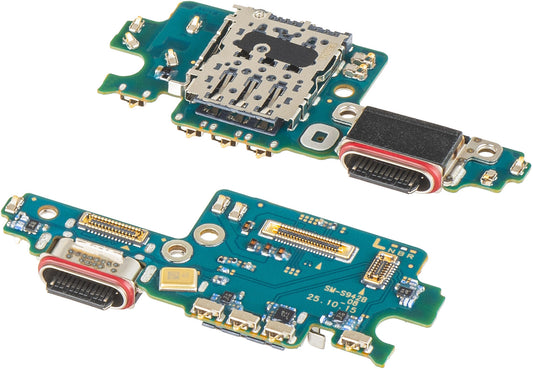 Πλακέτα με Συνδετήρα Φόρτισης - Μικρόφωνο - Μονάδα Ανάγνωσης SIM Samsung Galaxy S26 S942, Service Pack GH96-20820A