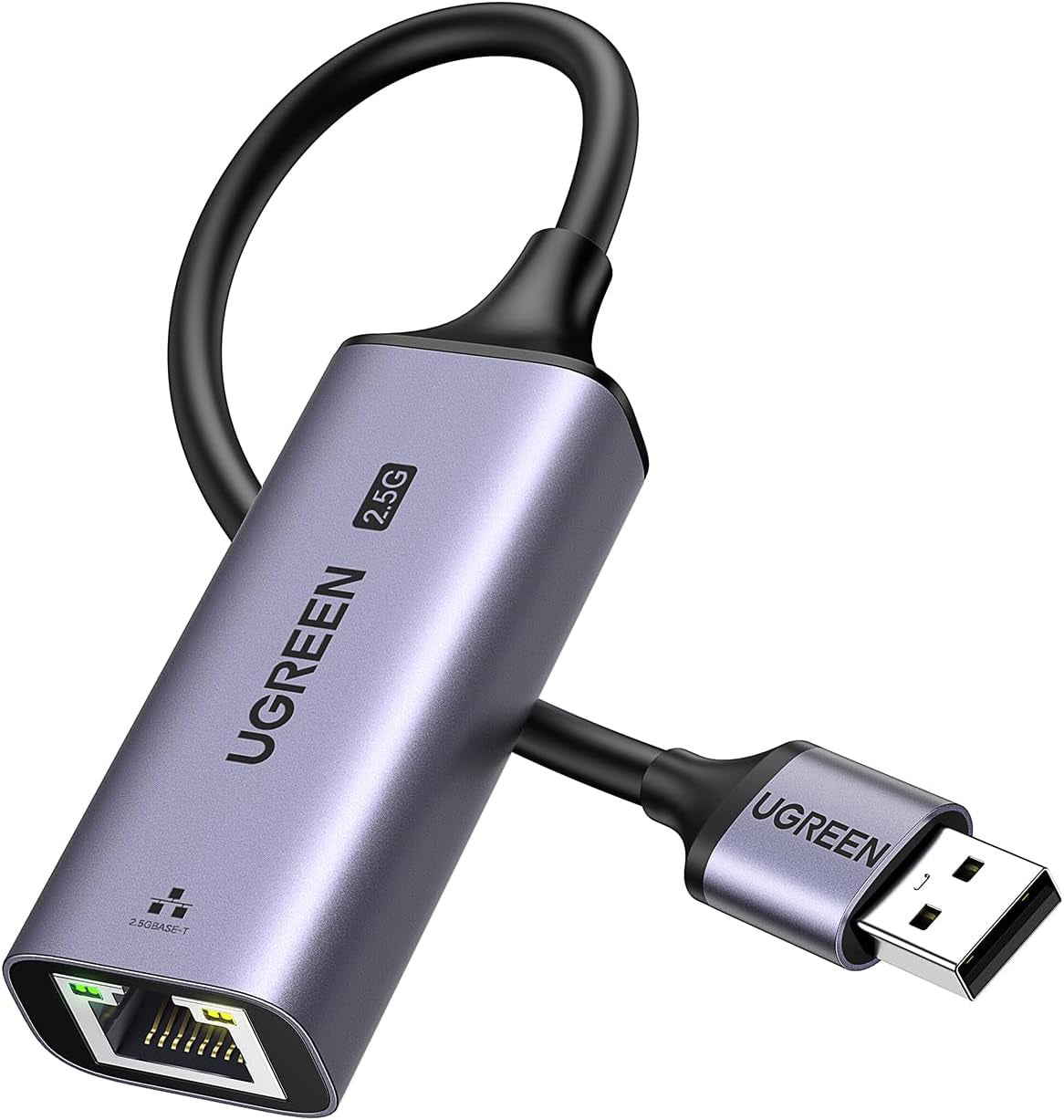 Κάρτα Δικτύου UGREEN CM648, RJ45, USB, Γκρι