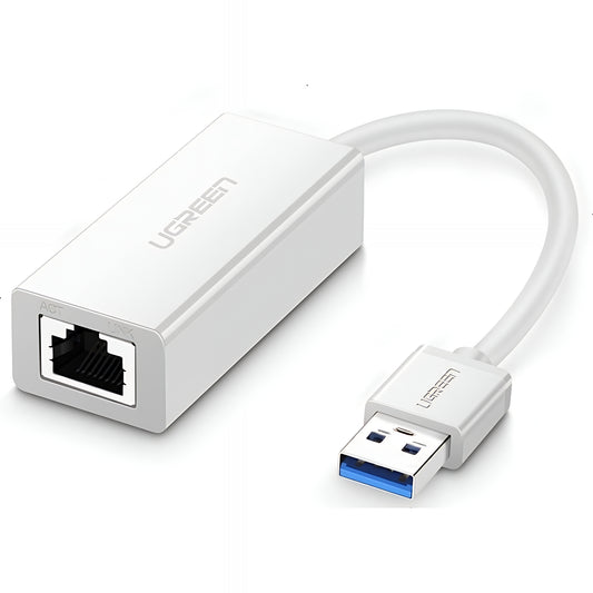 Κάρτα Δικτύου UGREEN CR111, RJ45, USB 3.0, Λευκή