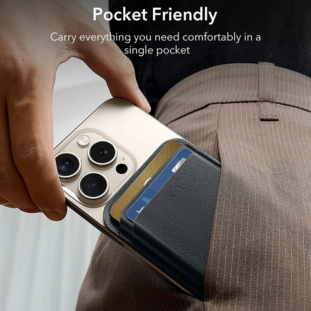 Magsafe Wallet, ESR, Boost, Navy Blue