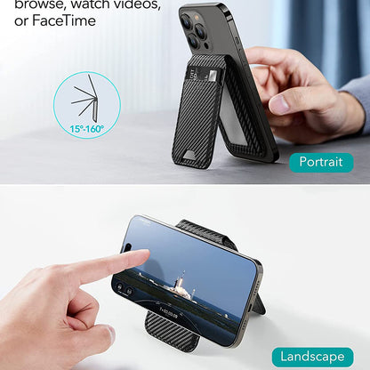 Πορτοφόλι Magsafe, ESR, Carbon, Μαύρο