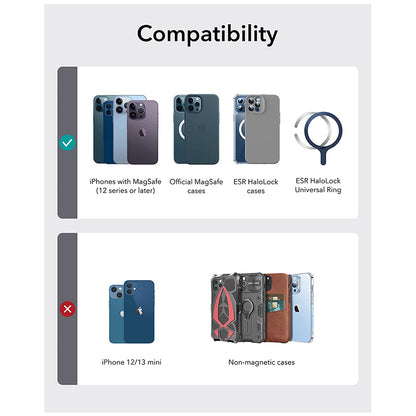 Πορτοφόλι Magsafe, ESR, Carbon, Μαύρο