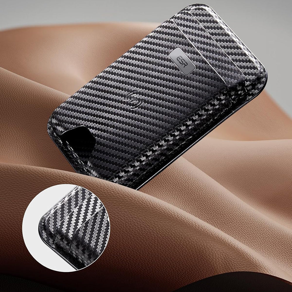 Magsafe Wallet, ESR, Classic Geo Carbon, Black