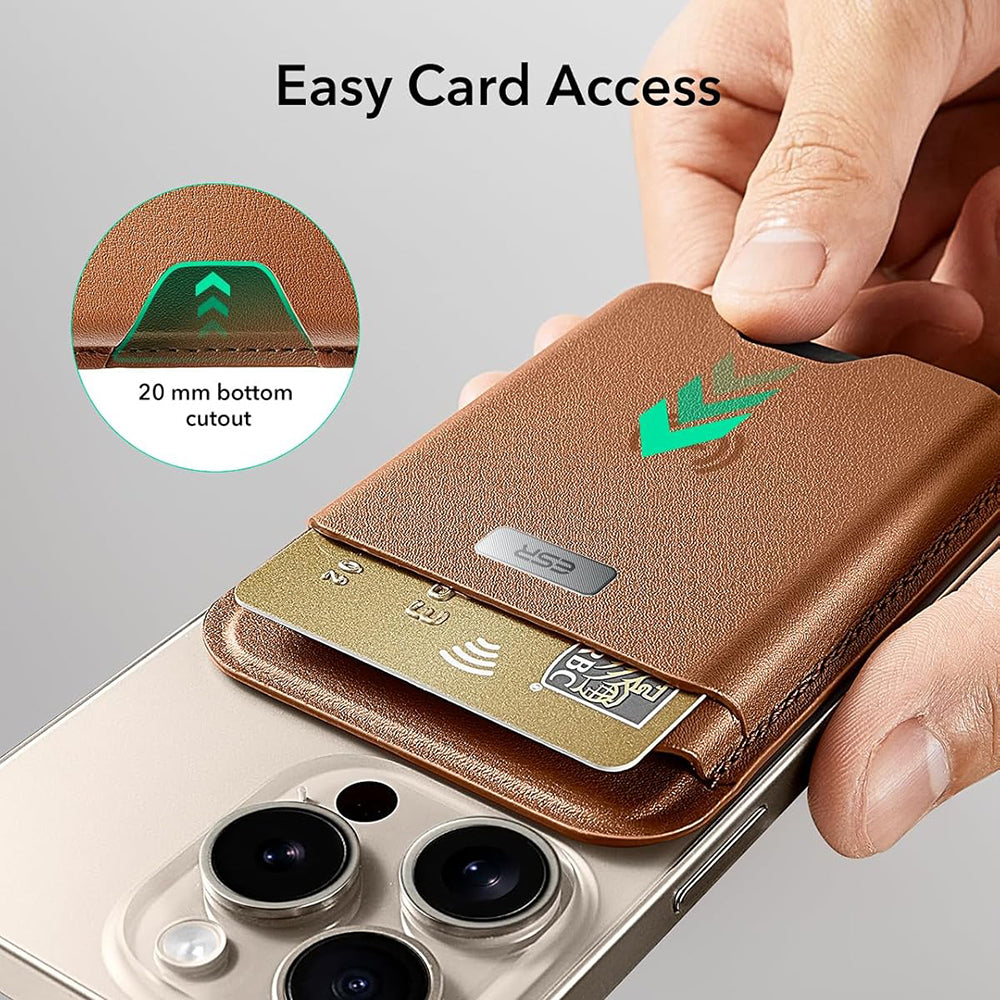 Magsafe Wallet, ESR, Classic Geo, Brown