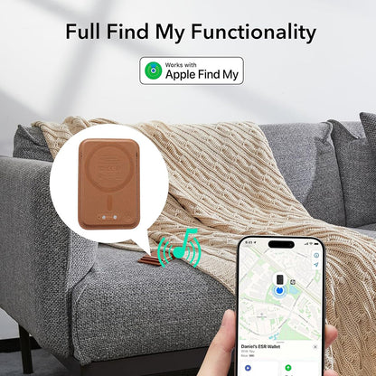 Magsafe Wallet, ESR, Classic Geo, Brown