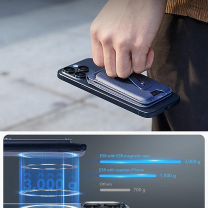Πορτοφόλι Magsafe, ESR, Find my Wallet, Μπλε Ναυτικό