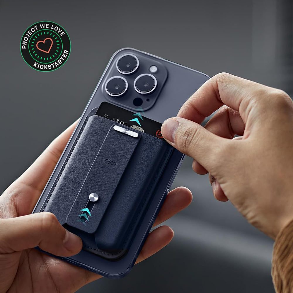 Πορτοφόλι Magsafe, ESR, Find my Wallet, Μπλε Ναυτικό