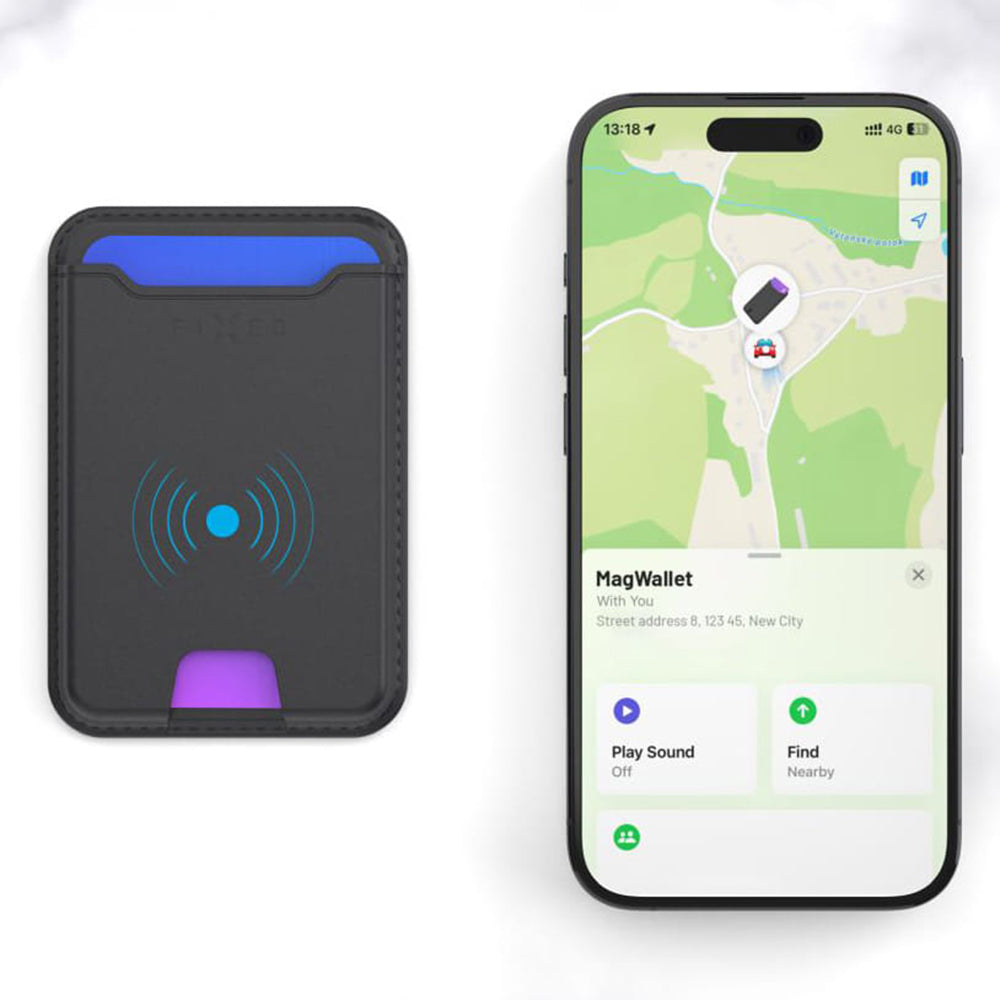 Πορτοφόλι Magsafe, Fixed, Mag, Μαύρο