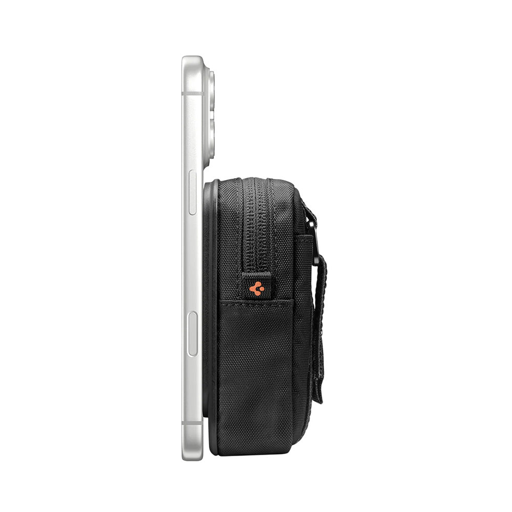 Πορτοφόλι MagSafe, Spigen, TinTap ZIP MagFit 2, Μαύρο AFA11564