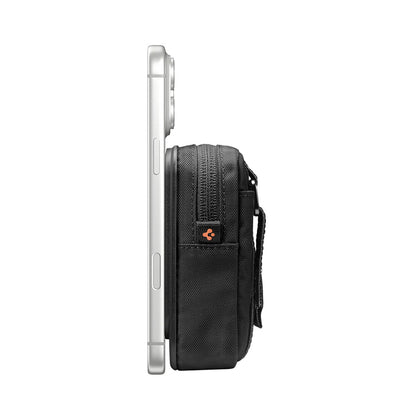 Πορτοφόλι MagSafe, Spigen, TinTap ZIP MagFit 2, Μαύρο AFA11564