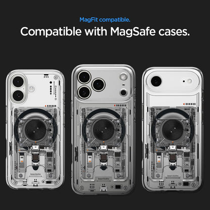 MagSafe Wallet, Spigen, Ultra Hybrid Zero One, Transparent AFA11403