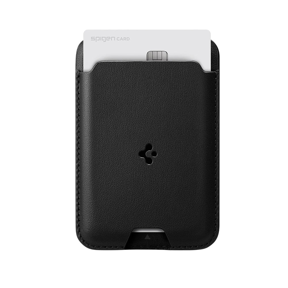 Πορτοφόλι MagSafe, Spigen, Valentinus MagFit 2 Κάρτες, Μαύρο AMP02284