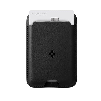 Πορτοφόλι MagSafe, Spigen, Valentinus MagFit 2 Κάρτες, Μαύρο AMP02284