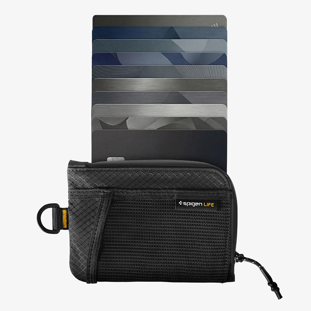 Πορτοφόλι Spigen LF300 με Προστασία RFID, Μαύρο AFA11229