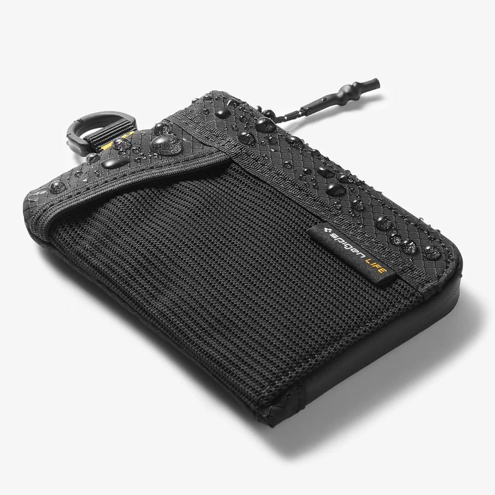 Πορτοφόλι Spigen LF300 με Προστασία RFID, Μαύρο AFA11229