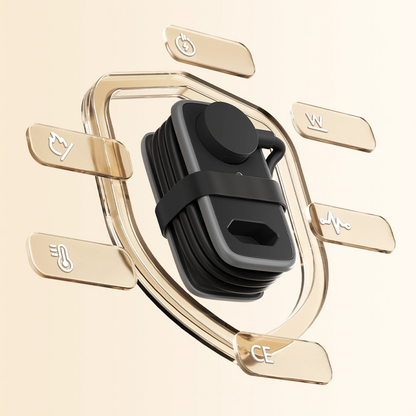 Προέκταση Orico APP, 2 x Schuko - 2 x USB-A - 1 x USB-C, Μαύρο Γκρι
