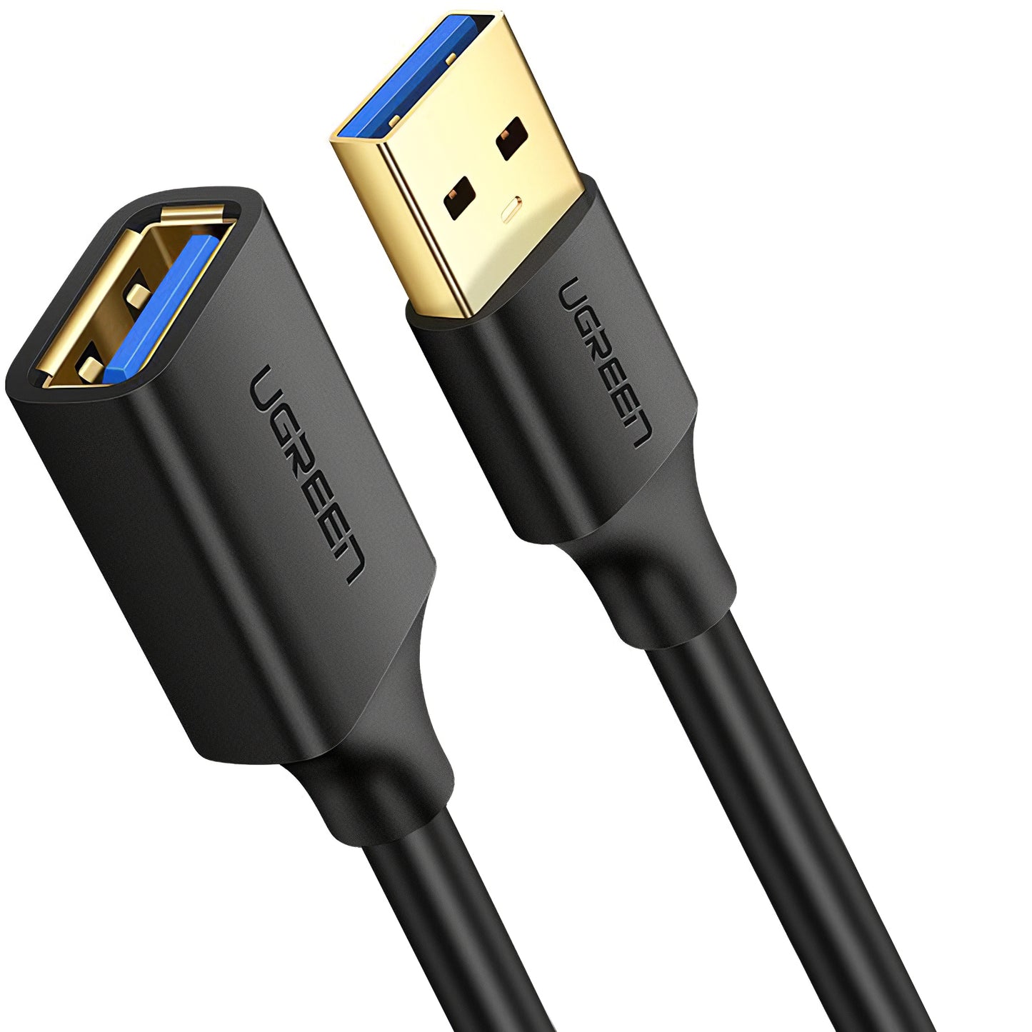 Παράταση USB 3.0 UGREEN US129, 1m, Μαύρο