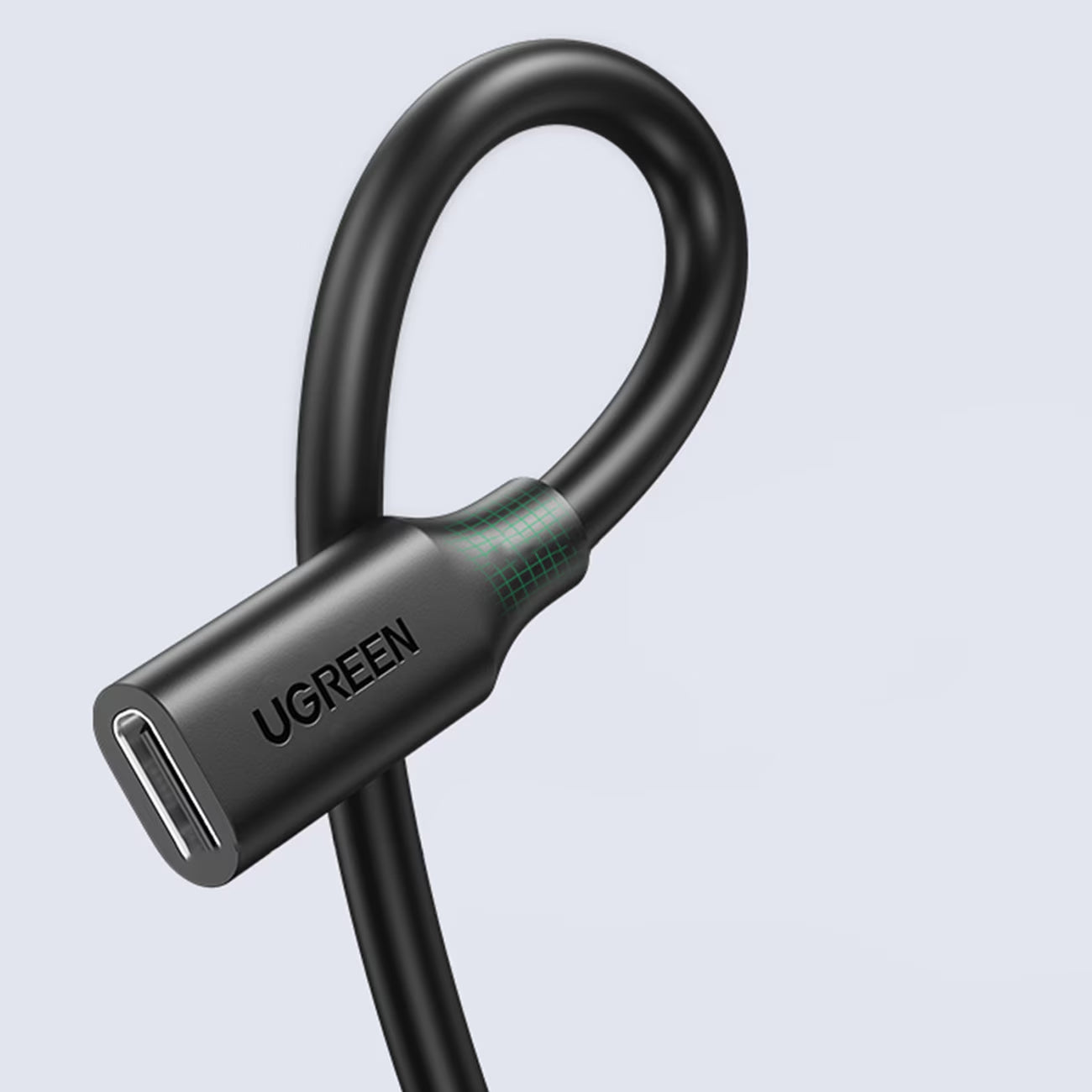 Παράταση USB-C UGREEN US353, 1m, Μαύρο