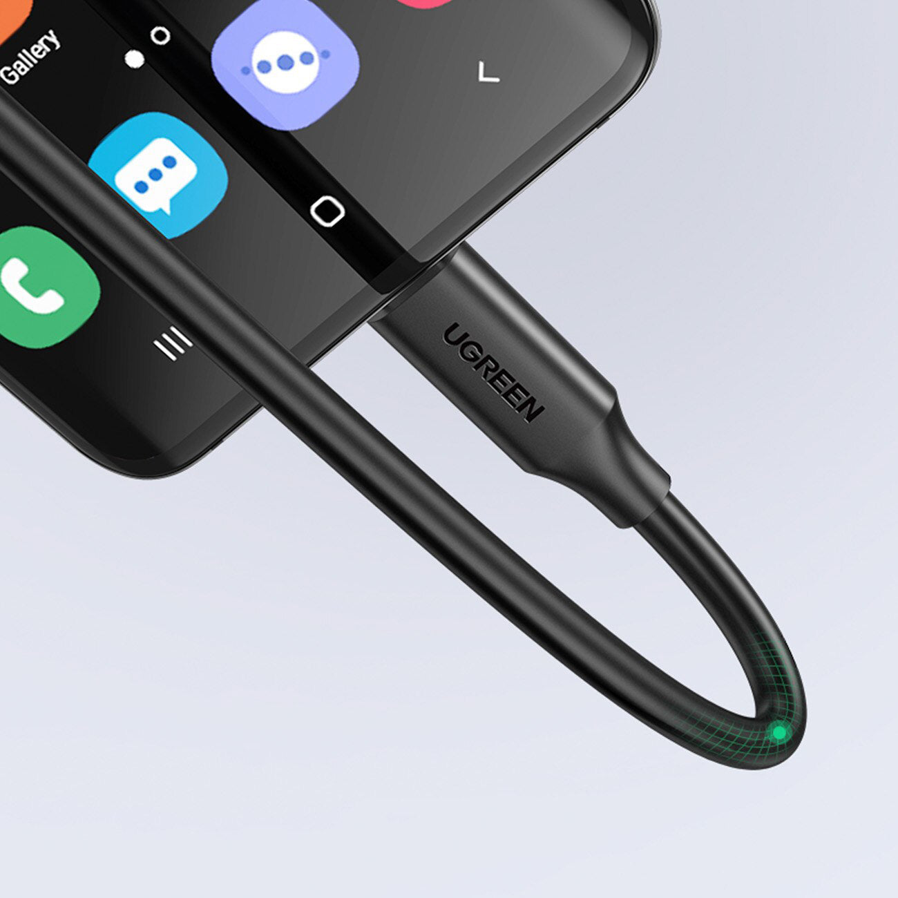 Παράταση USB-C UGREEN US353, 1m, Μαύρο