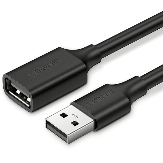 Παράταση USB UGREEN US103, 2m, Μαύρο
