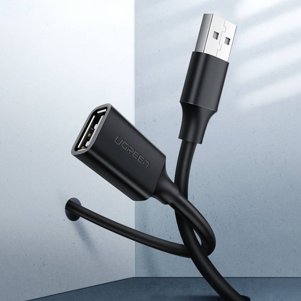 Επέκταση USB UGREEN US103, 3μ, Μαύρο